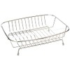 Delfinware Stainless SteelCompact Drainer, Stainless Steel, Silver