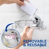 SWAMTIK Soap Dish Suction Cup, Bar Soap Holder with Hooks,Soap