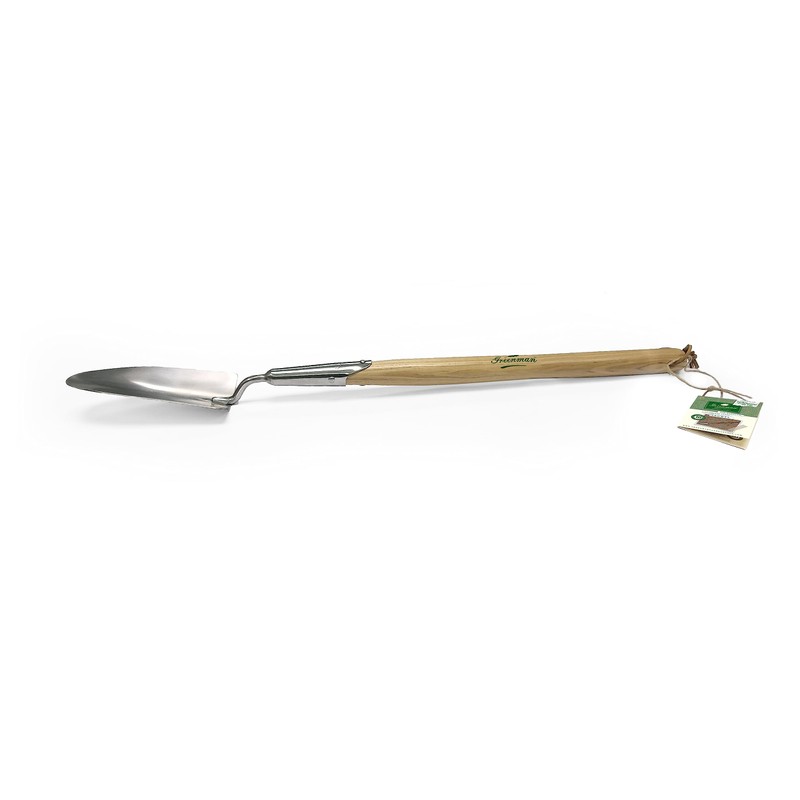 Greenman Mid Handle Stainless Steel Trowel Ash Handled