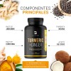 Cúrcuma + Jengibre Con Aceite De Coco 180 Cápsulas B