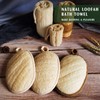 Natural Loofah Sponge Exfoliating Body Scrubber (3 Pack),Made with Eco-Friendly