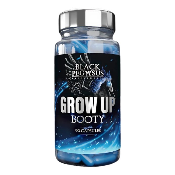 Suplemento Glúteo Peptonas Black Pegasus Peptonas De Colágeno 90 Cápsulas