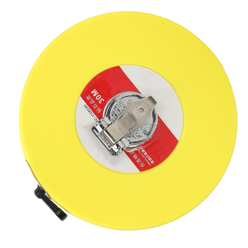 Tape Measure Glass Fiber Flexible Ruler Disc Shape Industrial Measuring