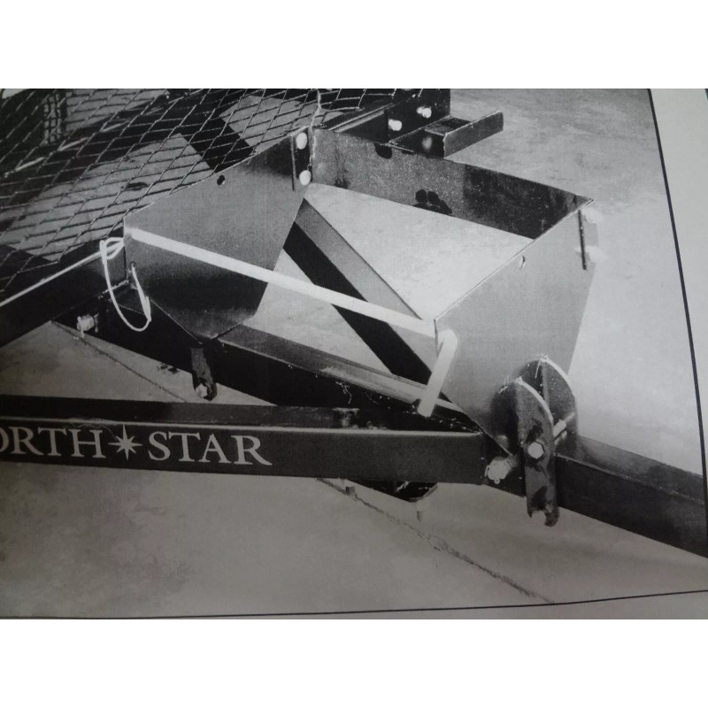 Northstar Universal Trailer trailer tongue Gas Can Rack Holder 18"x13"