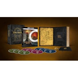 The Lord of the Rings Trilogy One Ring Giftbox Special Edition [4K Ultra HD] [2001], [2002], 2003]