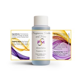 African Fantasy Fragrance Oil - 1 Fl Oz Plastic Bottle (30ml)