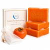 Persimmon Soap 3 Pack with Foaming Bag – Body Odor