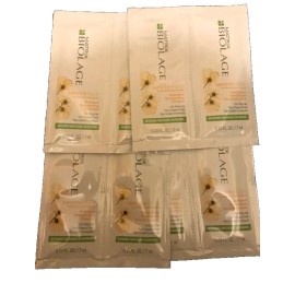 MATRIX BIOLAGE SMOOTHPROOF SHAMPOO & CONDITIONER ~ 4 SAMPLES SET ~ NEW