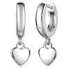 MATERIA by Matthias Wagner Children's Earrings Silver 925 Girls Hoop
