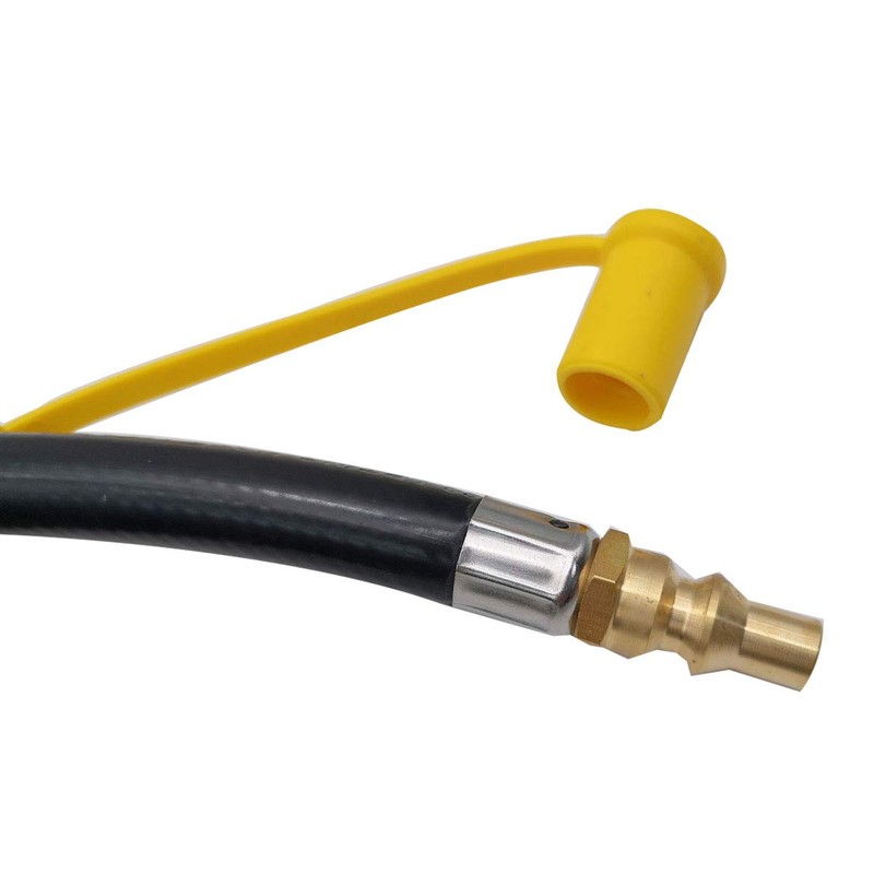 MENSI 12 Foot 1/4' Quick Connect Liquid Propane Hose for