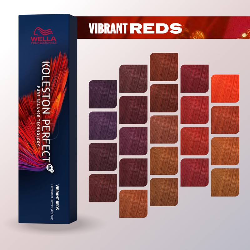 Koleston Perfect me+ Vibrant Reds 77/44 60 ml, 77/44 mittelblond-int.