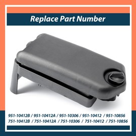 Lisnhlin 951-10412B Cleaner Housing Kit Compatible with MTD 11A Series, Replacement for Yard Man 12A Lawn Mower for Cub Cadet SC ES CC46M CC500 CC94M, Replace 951-10306 951-10412 951-10412A