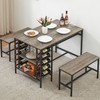 GRVEE Dining Table Set for 4 Kitchen Table Set for