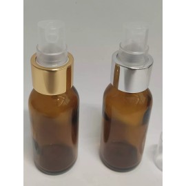 Meliars Frasco Ambar 30 Ml Con Atomizador Dorado / Plata R20 (10pzs)