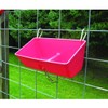 Little Giant FF16RED 9 Quart Heavy Duty Plastic Feed Trough