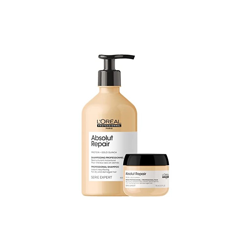 L'Oréal Professionnel |Absolut Repai Kit Shampoo+Mascarilla