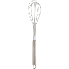 Wahei Freiz Jikukku GC-040 Whisk, Approximate Size (W x D x L) of 2.4 x 2.4 x 11.2 Inches (6 x 6 x 28.4 cm), 100% Stainless Steel, Silver Color