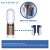 HEPA+Carbon Filter 1-Pack Replacement for Dyson PH01 PH02 PH03 HP06