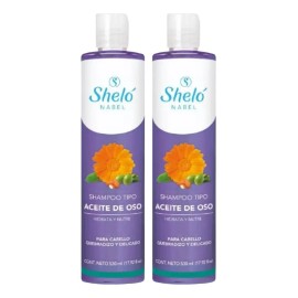 Shampoo Tipo Aceite Oso Shelo Nabel 530ml Piezas