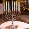 Baquler 50 Pcs 8.5 Inch LED Flameless Taper Candles Bulk