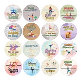 Creanoso Raise The Barre Stickers (10 Sets X 16 Designs) – Sticker Card for Kids – Awesome Stocking Stuffers Gifts for Boys & Girls – Classroom Home Rewards Enticements