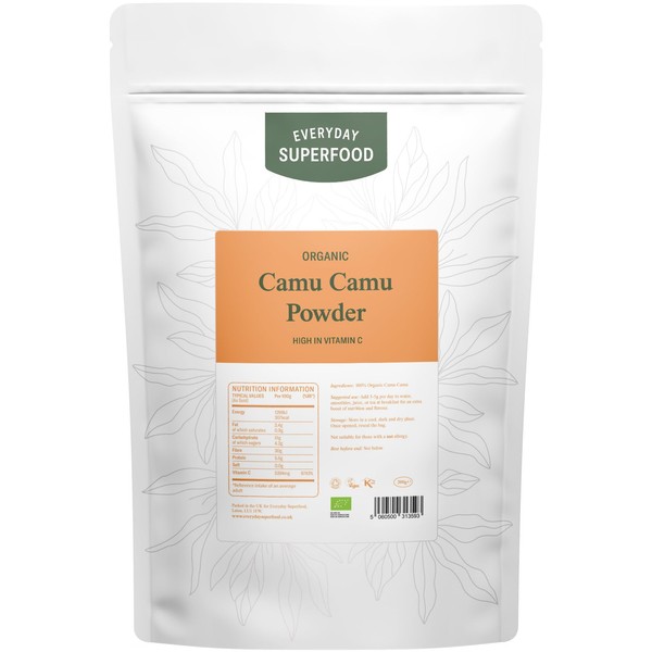 Camu Camu Powder Organic 200g Everyday Superfood Camu Camu Berries