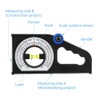 Inclinometer Universal Inclination Measuring Ruler Multifunctional Angle Measuring Device Horizontal