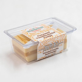 Valley Fudge, Caramel Vanilla Swirl, Fresh Artisan Fudge, Real Butter, Gourmet Candy, One Pound Package