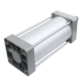 Baomain Pneumatic Air Cylinder SC 125-380 PT 1/2; Bore: 5", Stroke: 15"; Screwed Piston Rod Dual Action