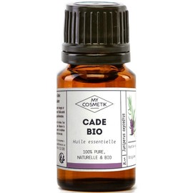 MY COSMETIK - Cade Essential Oil - Organic - HEBBD/HECT Chemotyped - 100% Pure and Natural - ECOCERT Certified - 10ml