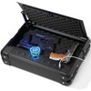 Upgrade Biometric Gun Safe for 3 Pistols, Quick Access Firearm