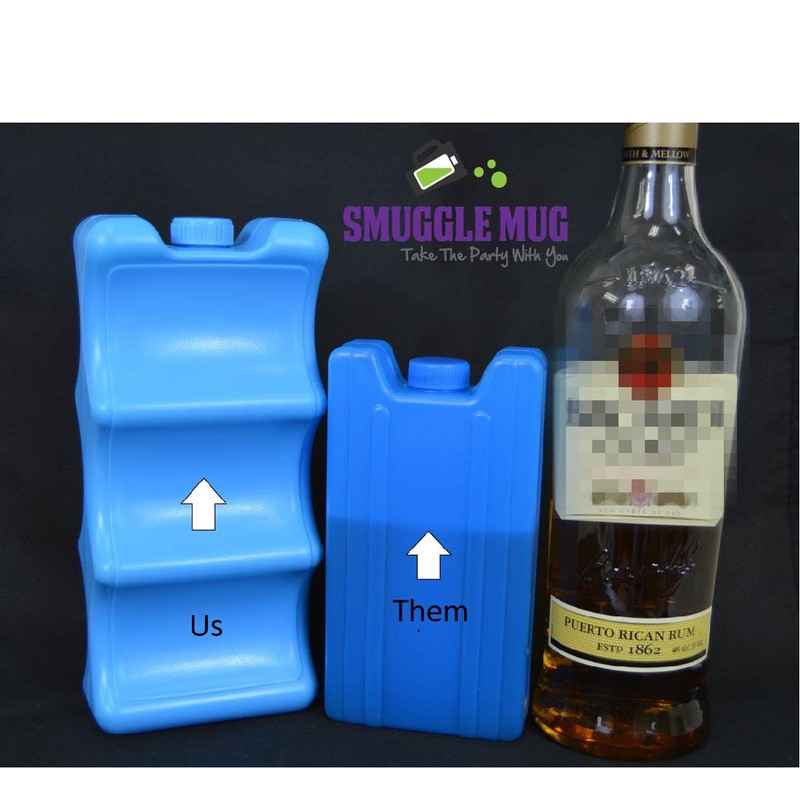 Hidden Alcohol Flask By Smuggle Mug | Ice Box Can