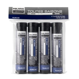 Polaris All Season Grease for Snowmobile and Off-Road Application, 3 Oz., 4 Pack, Part 2871322