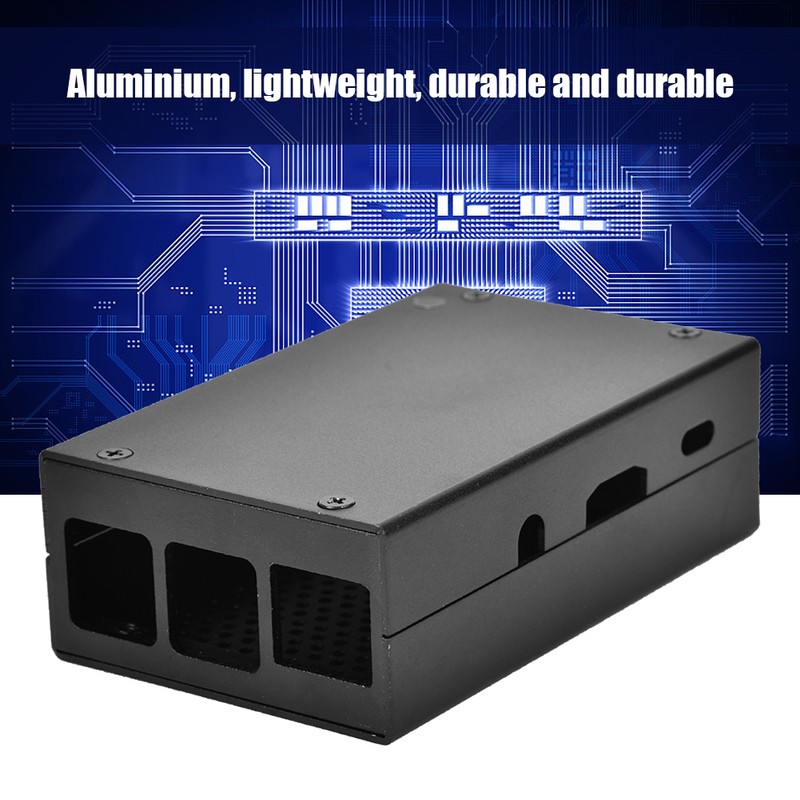 Aluminium Alloy Case Replacement Kit Fit for Raspberry Pi 3