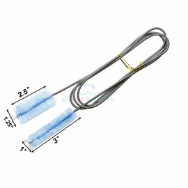 AS AQUANEAT Fish Tank Cleaning Tools, Aquarium Brushes, Pipe Cleaner, Double Ended