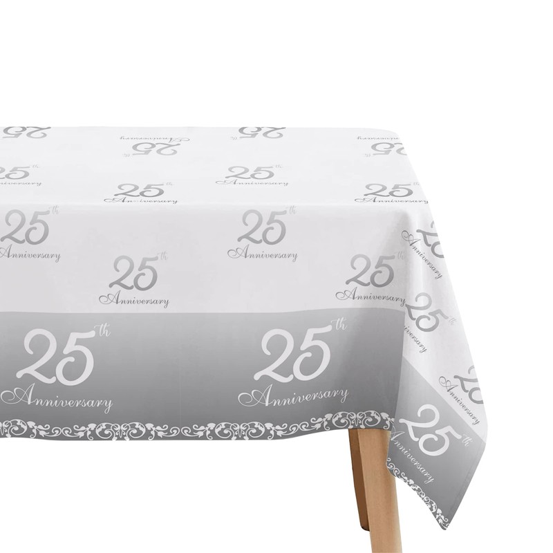 APOWBLS 25th Anniversary Wedding Party Tablecloth (2)