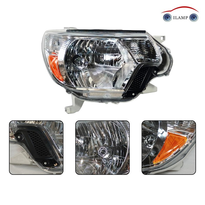ILAMP Headlight Fit For 2012 2013 2014 2015 Toyota Tacoma