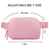 Belt Bag for Women Two-Way Zipper Fanny Pack Crossbody Bags