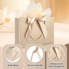 GHVACZS Pack of 4 Gift Bags, Gift Bag with Ribbons