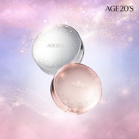 Age20s [AGE20's] AGE20S New Original Essence Cover Pact Sparkle Edition (1 Case + 2 Refills) (SPF50 PA+++) - Pink Case 1 + White Latte No. 21 2 / [에이지투웨니스]AGE20S 뉴오리지널 에센스 커버팩트 스파클에디션(케이스1+리필2) (SPF50 PA+++) - 핑크케이스1+화이트라떼 21호 2개