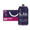 Bubly 20-Pack of Blackberry Flavored Sparkling Water 12 fl oz