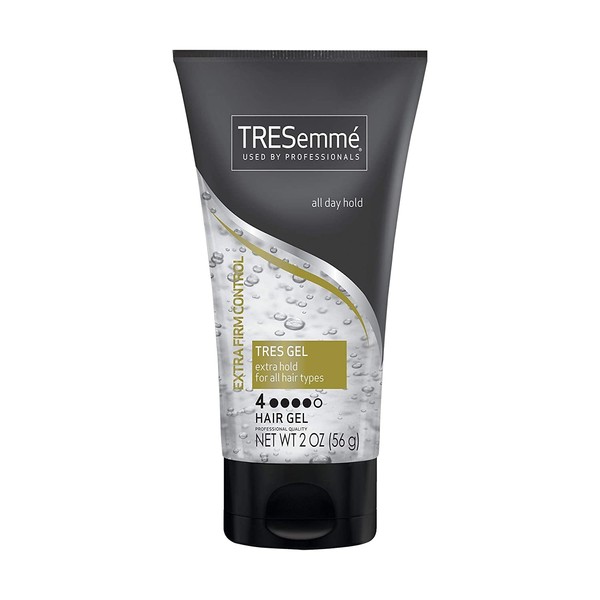 TRESemme Tres Gel Extra Firm Control Hair Gel, 2 Ounce (Pack of 3)