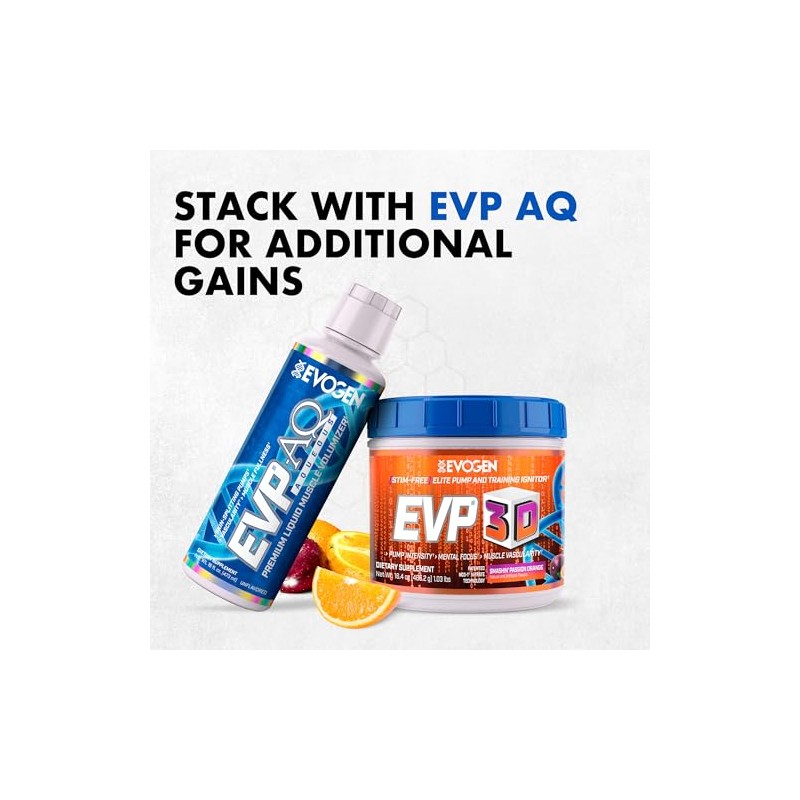 Evogen EVP-3D Pre-workout 30 servicios (Smashin passion orange)
