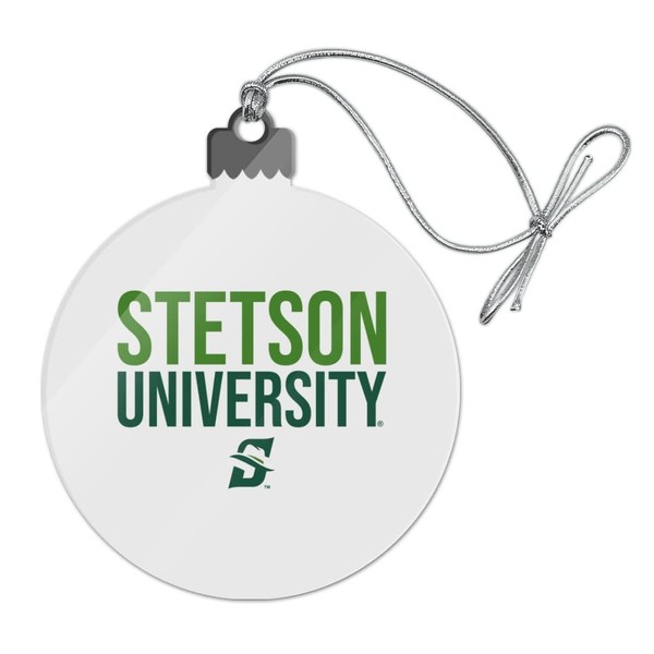 GRAPHICS & MORE Stetson University Secondary Logo Acrylic Christmas Tree