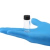 JIUWU 10 Pack Glass Vials,10 ml Glass Bottle with Screw