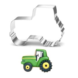 LUBTOSMN Tractor Cookie Cutter-3.3 inch-Biscui Cookie Cutters Molds for Kids Farm themed Party