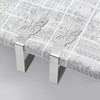 ZIGefofo Pack of 12 Tablecloth Clips Stainless Steel for Outdoor