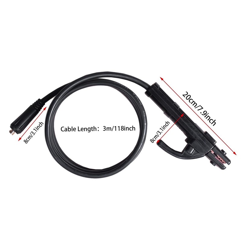 Laroal 200A Welding Electrode Holder with 1.5m Cable Holding Plier