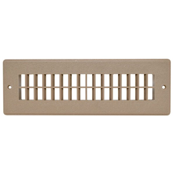 Valterra A10-3365VP Light Brown Heat and A/C Floor Register with
