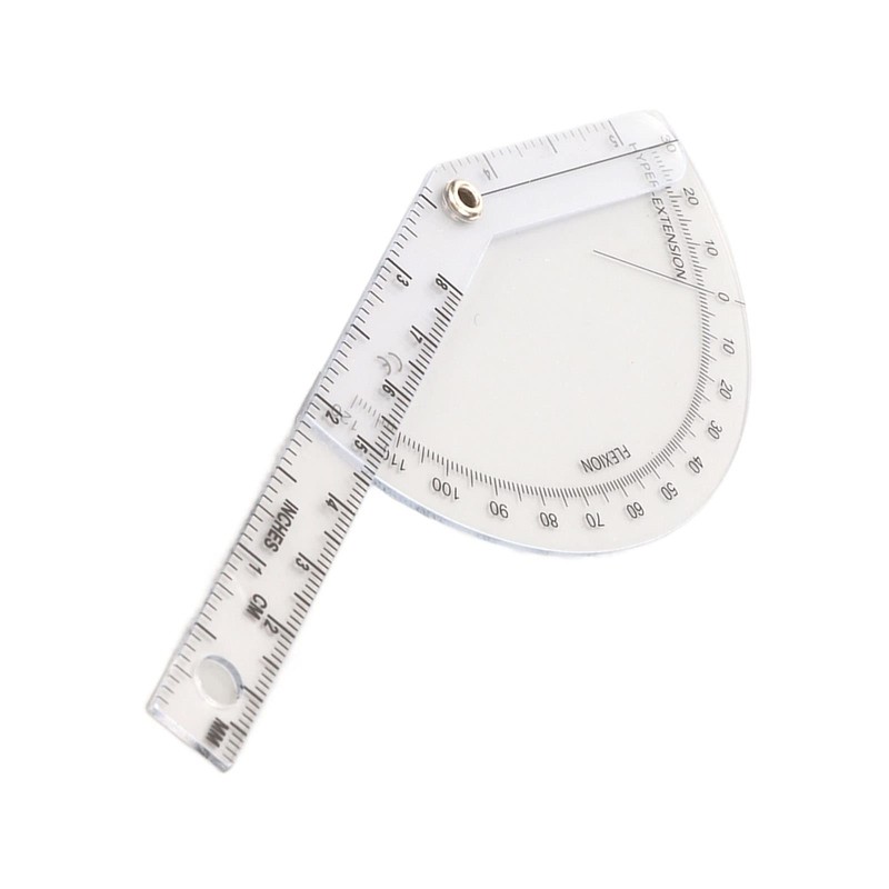 Orthopedic Protractor, Accurate Scale, Orthopedic Ruler, Transparent Accurate Plastic 120